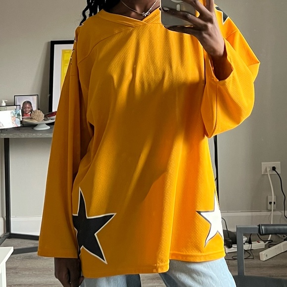 Yellow Oversize Jersey - Picture 3 of 4